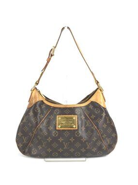 Louis Vuitton Shoulder Bag Thames PM Monogram Canvas Brown